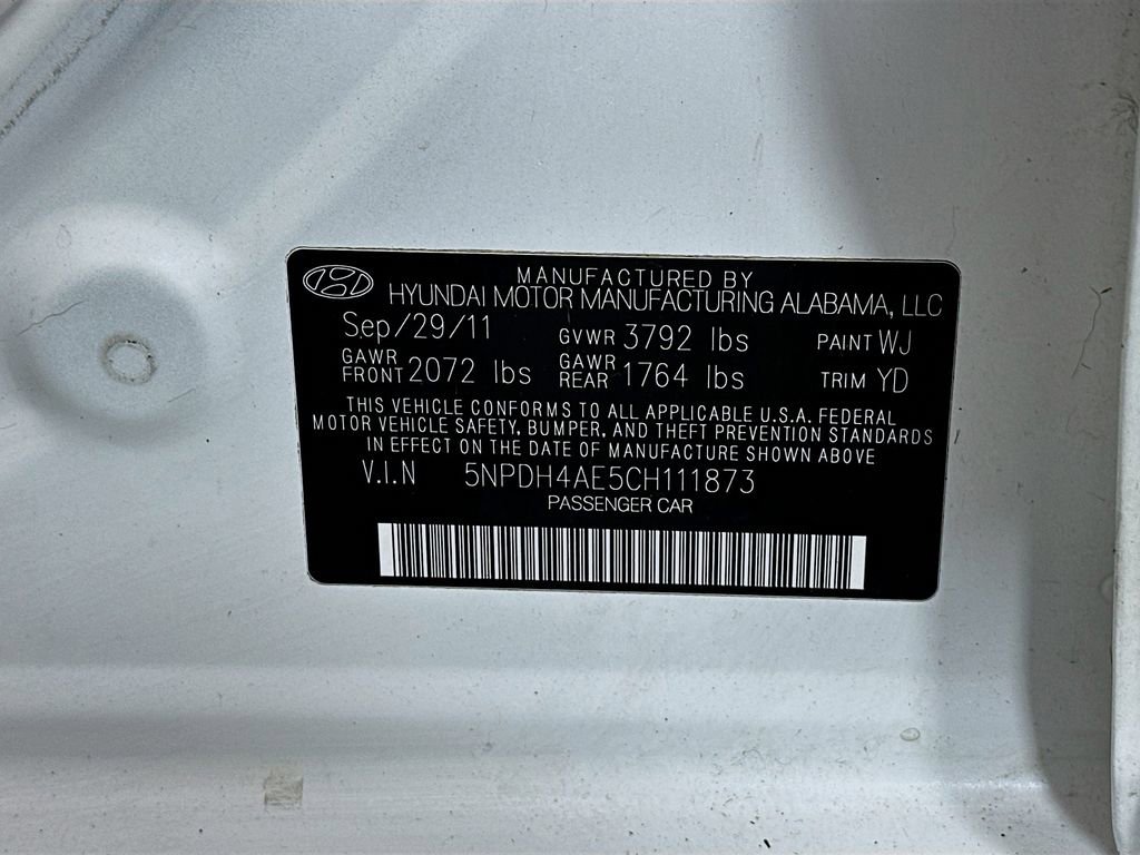 Used 2012 Hyundai Elantra GLS w/ Preferred Pkg 3 image 28