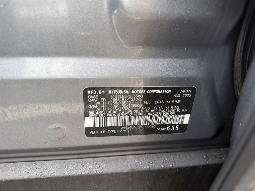 Used 2022 Mitsubishi Outlander SEL Black Edition image 27