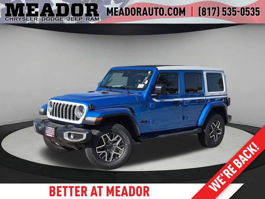 New 2026 Jeep Wrangler Unlimited Sahara w/ Whitecap Package AWD/4WD image 1