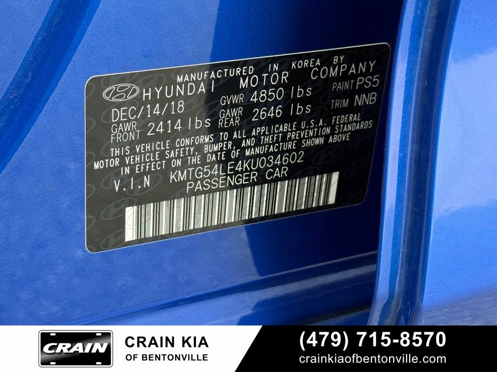 Used 2019 Genesis G70 3.3T Advanced image 34