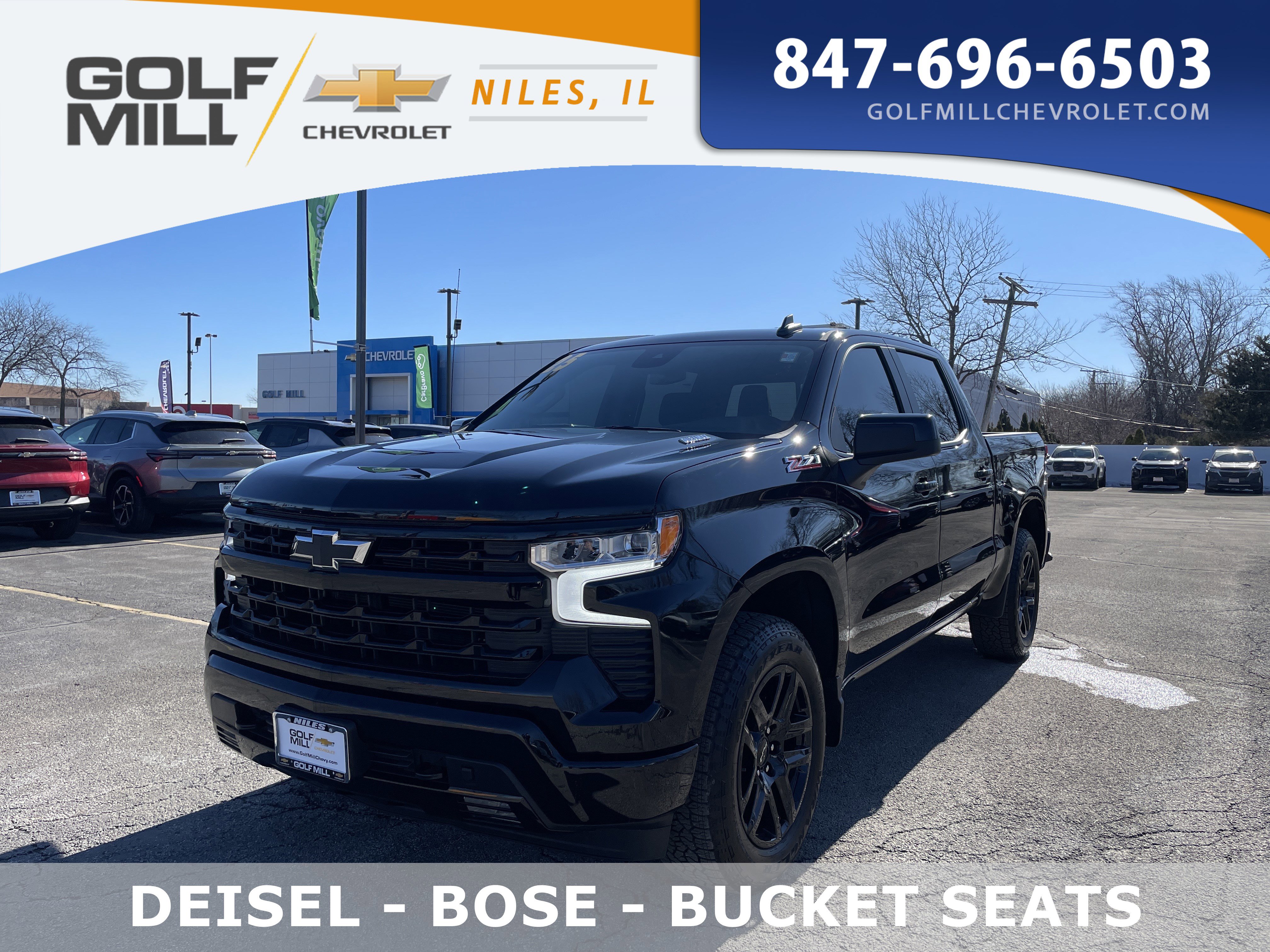 Certified 2025 Chevrolet Silverado 1500 RST w/ True North Edition Plus AWD/4WD image 1