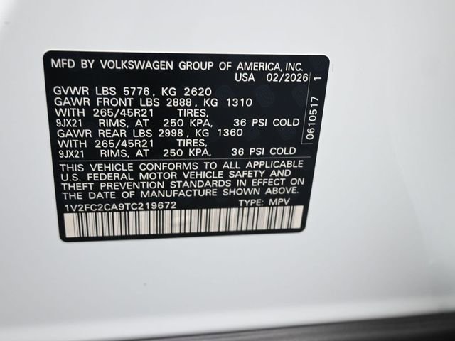 New 2026 Volkswagen Atlas Cross Sport SEL Premium R-Line image 20