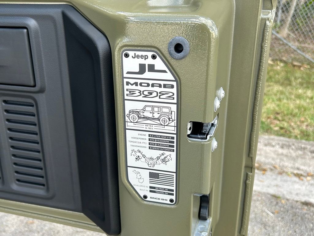 New 2026 Jeep Wrangler Unlimited Rubicon 392 image 45