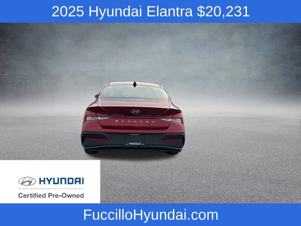 Certified 2025 Hyundai Elantra SE image 7