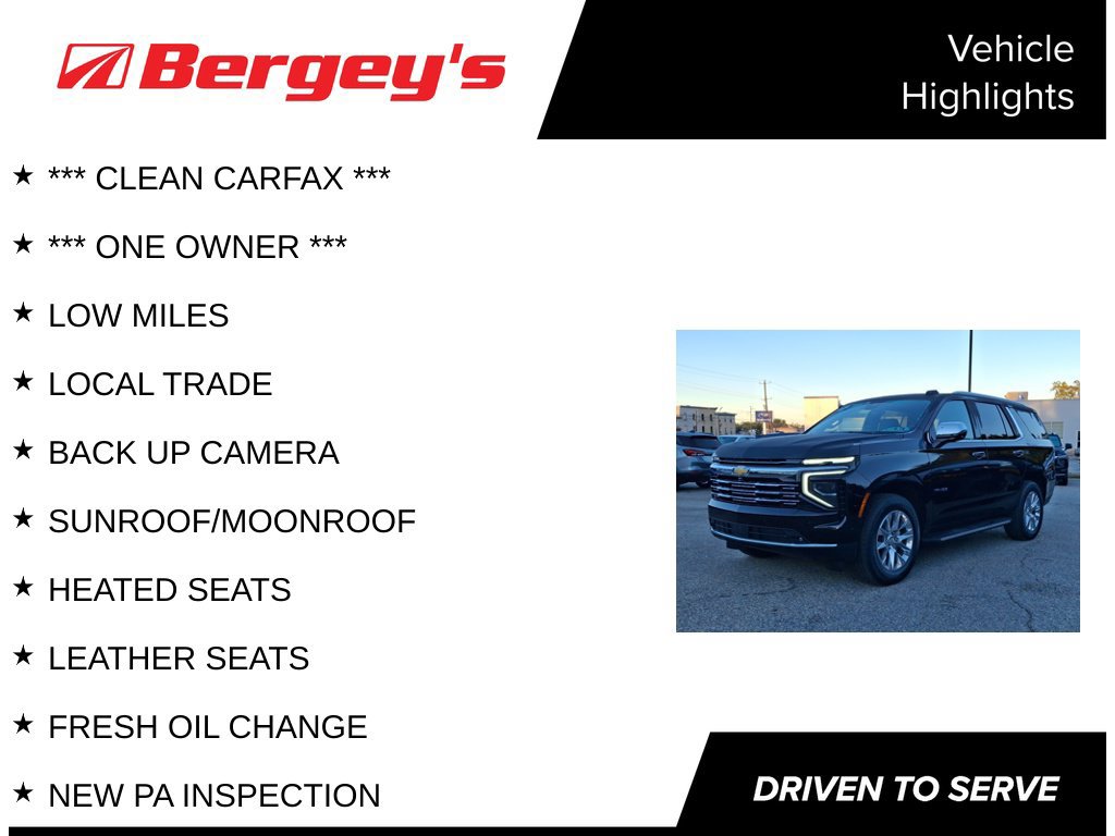 Certified 2026 Chevrolet Tahoe Premier w/ Sun And Tow Package AWD/4WD image 4