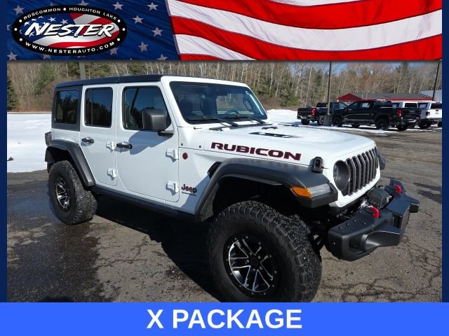 Used 2024 Jeep Wrangler Unlimited Rubicon w/ XTREMEE 35" Tire Package