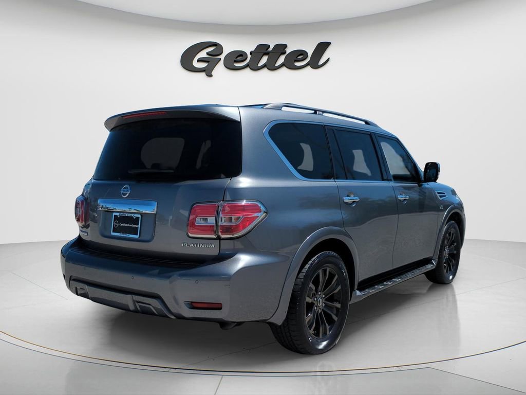 Certified 2019 Nissan Armada Platinum w/ Captain's Chairs Package image 12