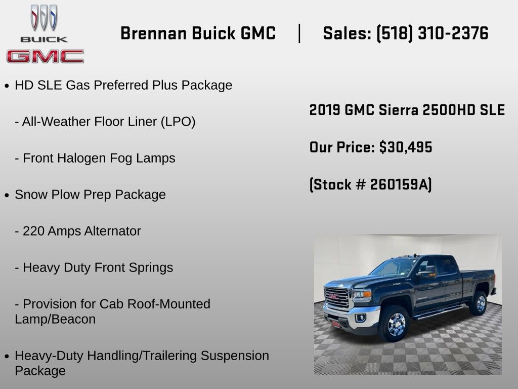 Used 2019 GMC Sierra 2500 SLE AWD/4WD image 12
