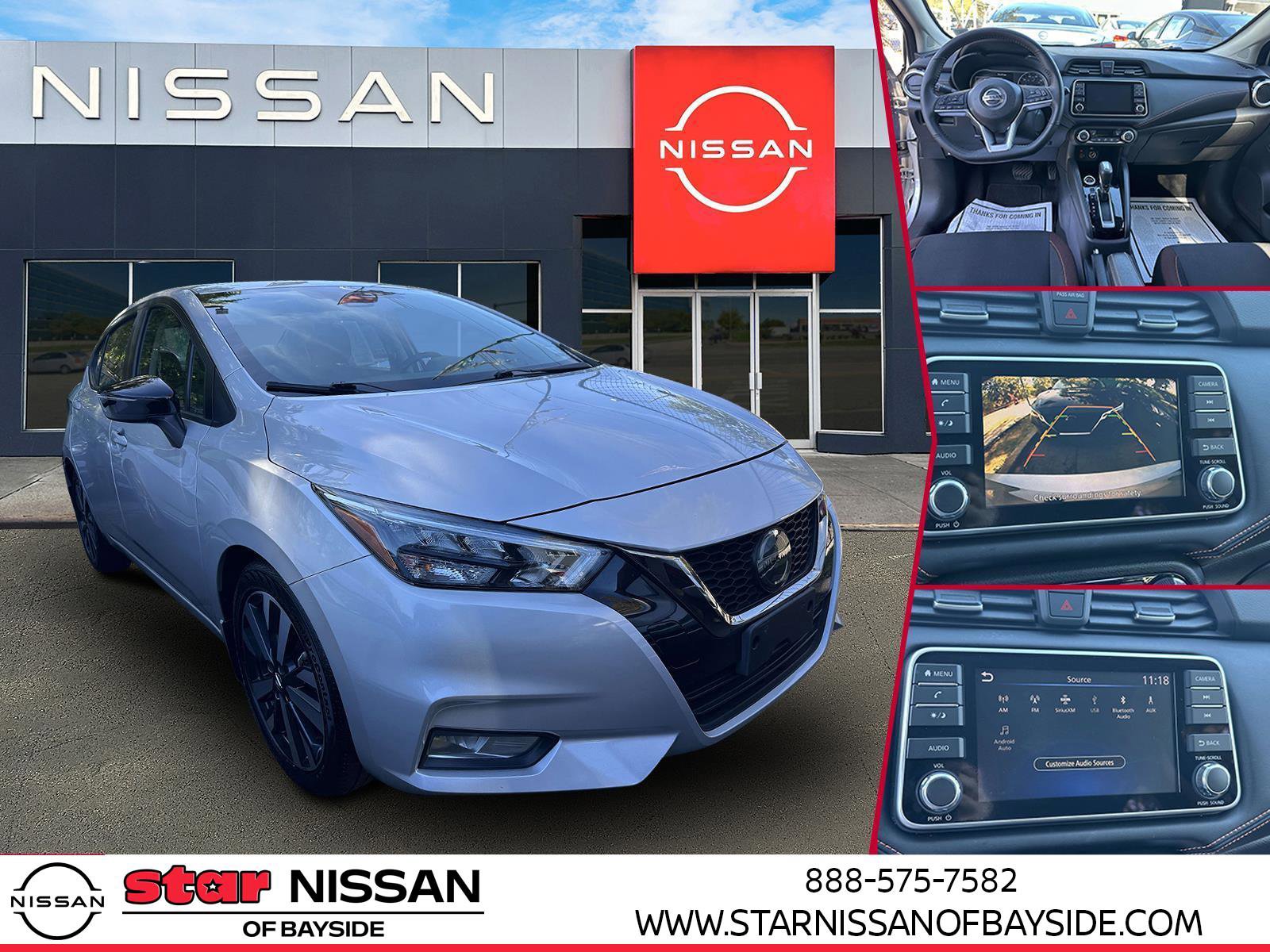 Certified 2021 Nissan Versa SR w/ Convenience Package