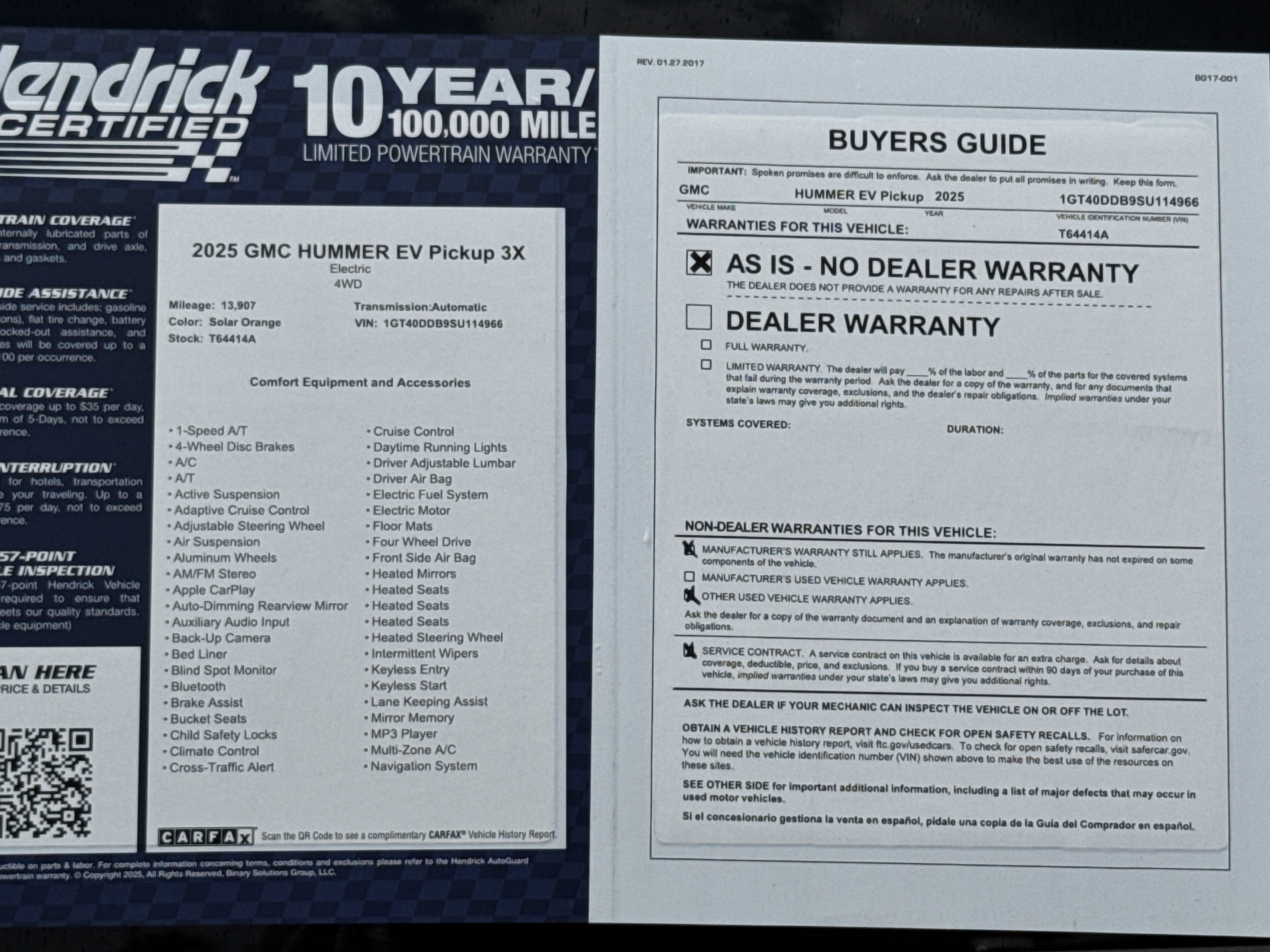Used 2025 GMC Hummer EV 3X AWD/4WD image 38