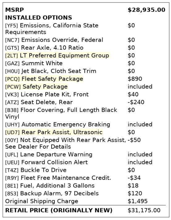 Used 2022 Chevrolet Colorado LT w/ Fleet Safety Package RWD image 4