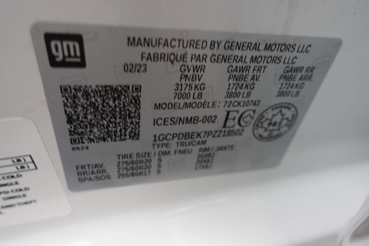 Used 2023 Chevrolet Silverado 1500 Custom w/ Rally Edition image 18