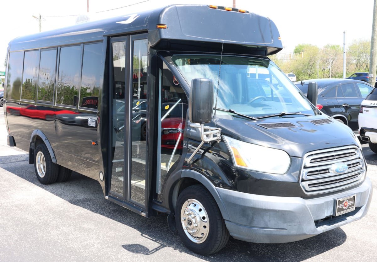 Used 2015 Ford Transit 350 156 DRW w/ Shuttle Bus Prep Package