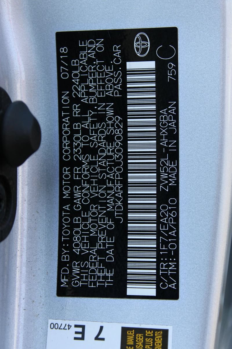 Used 2018 Toyota Prius Prime Premium FWD image 15