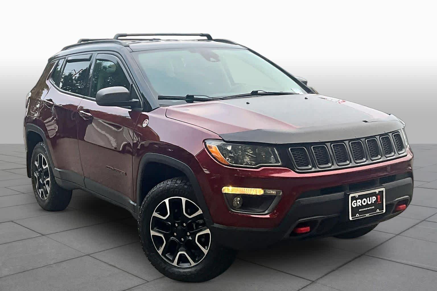 Used 2021 Jeep Compass Trailhawk AWD/4WD image 3