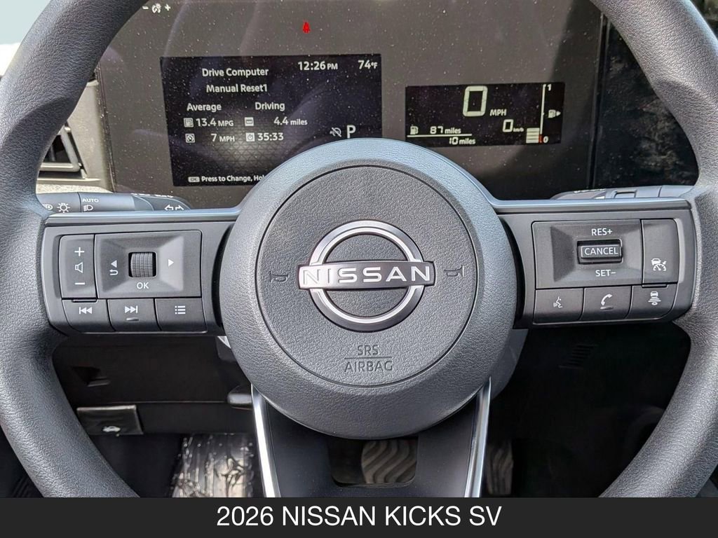 New 2026 Nissan Kicks SV w/ SV Premium Package FWD image 12