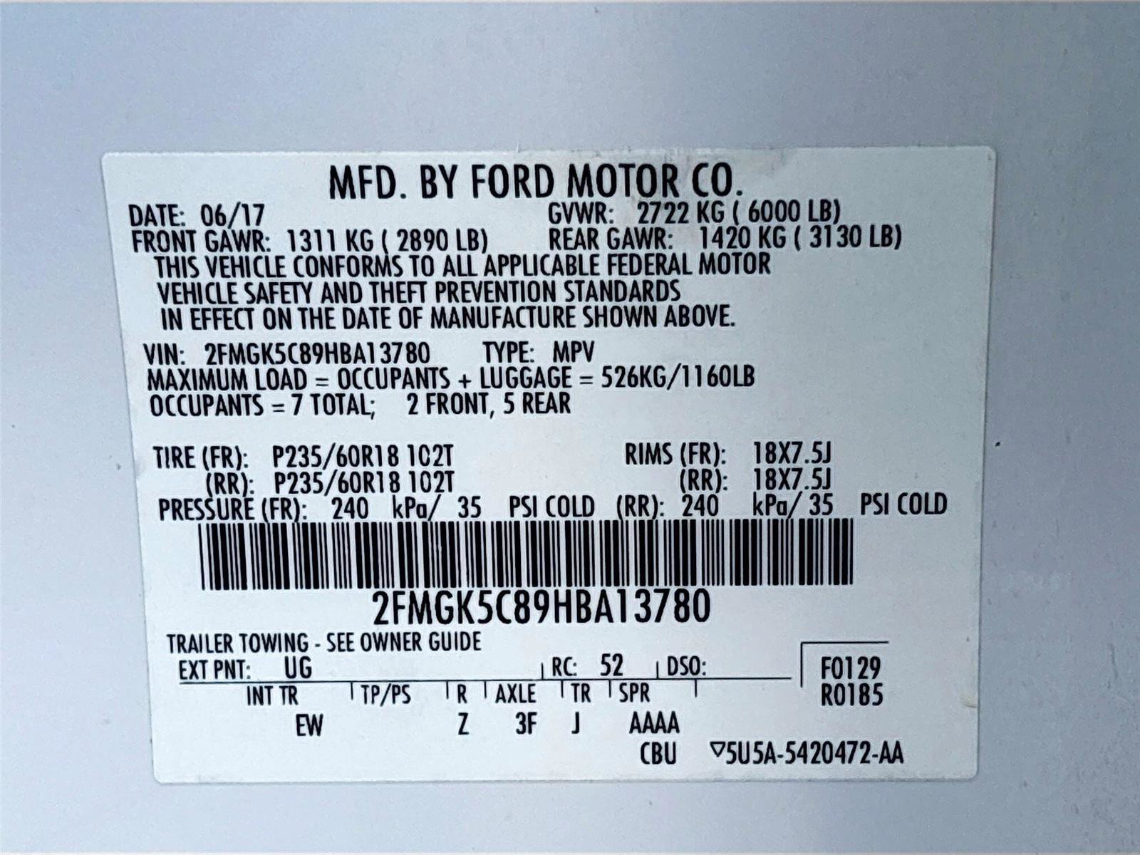 Used 2017 Ford Flex SEL FWD image 36