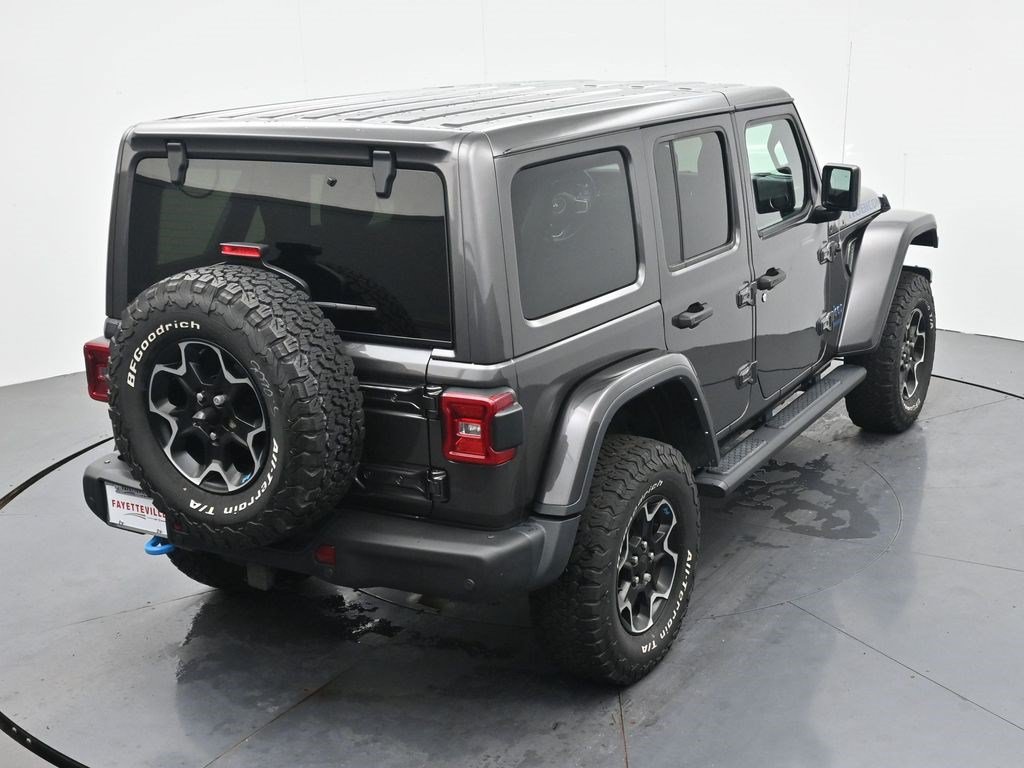 Used 2021 Jeep Wrangler Unlimited Rubicon 4xe w/ Steel Bumper Group AWD/4WD image 22