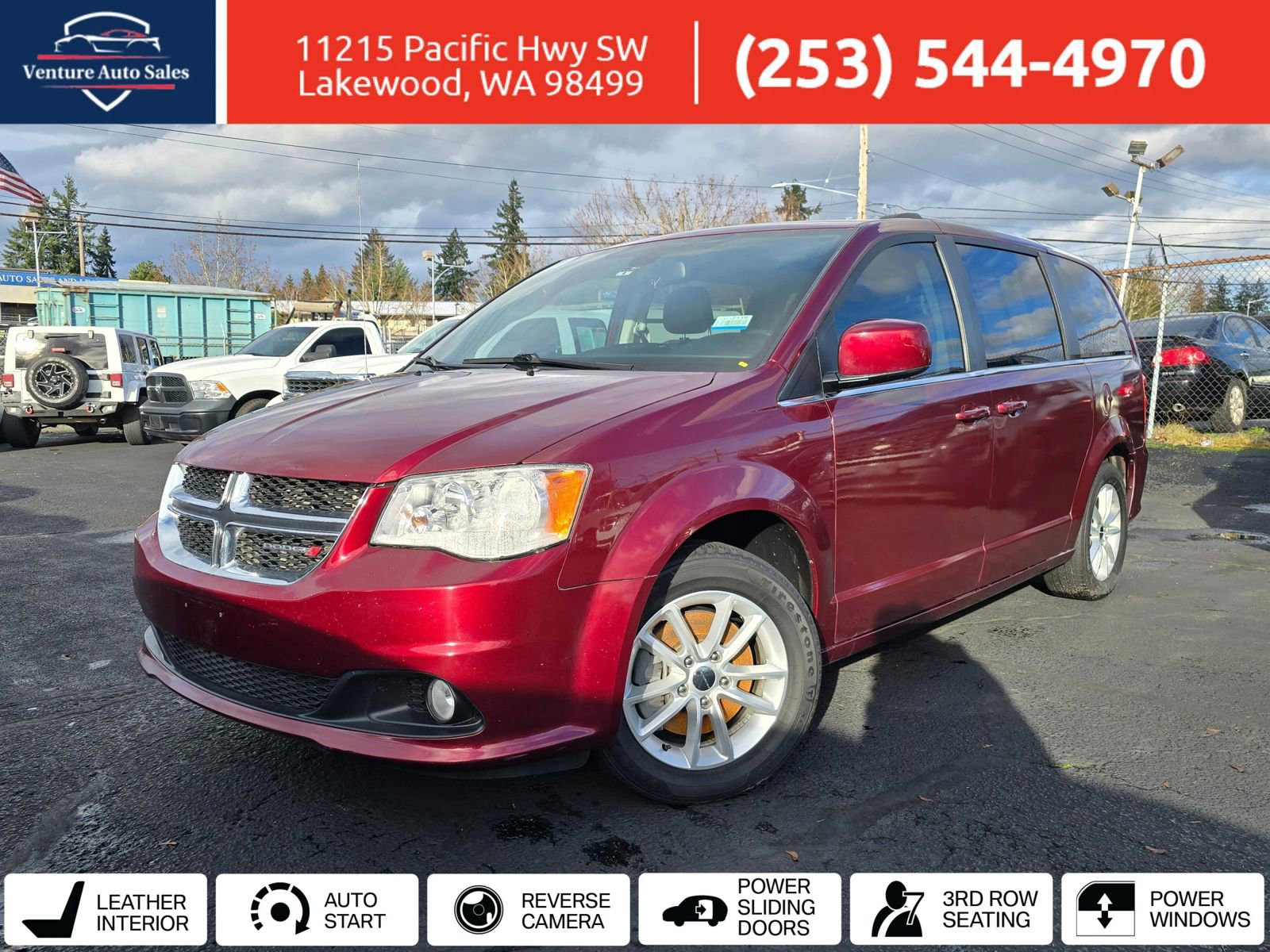 Used 2019 Dodge Grand Caravan SXT FWD image 1