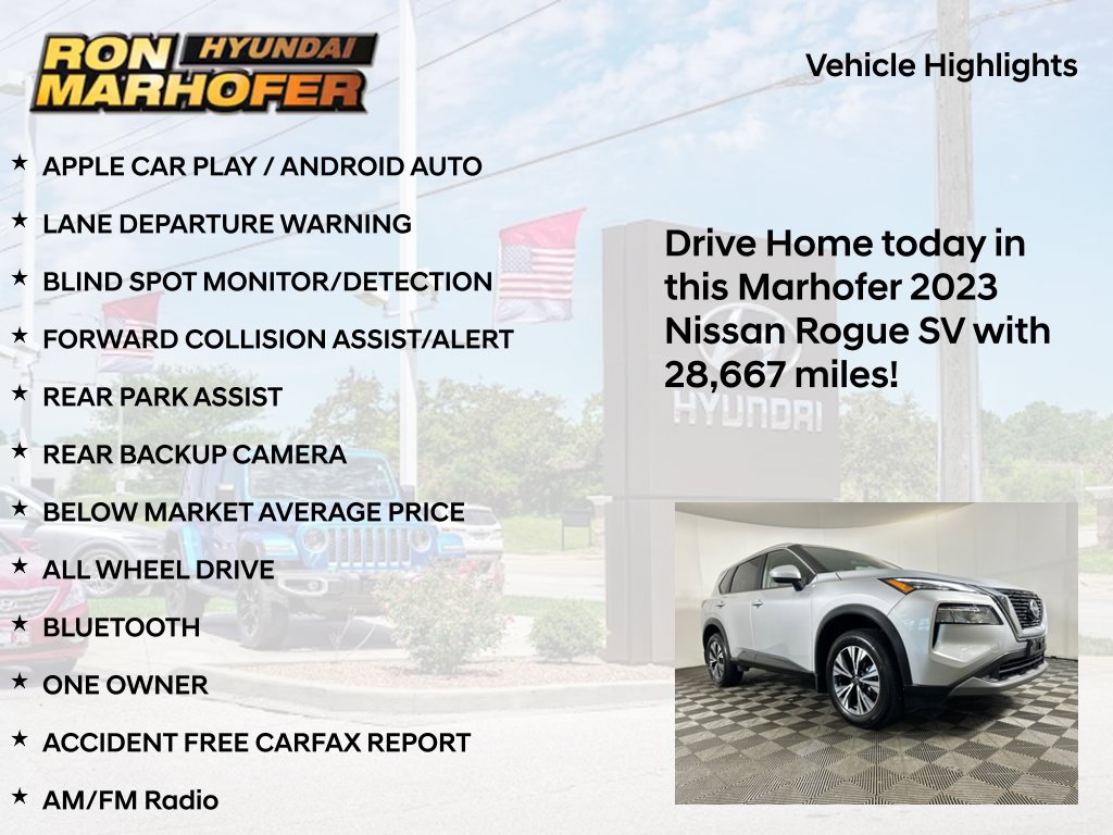 Used 2023 Nissan Rogue SV AWD/4WD image 15
