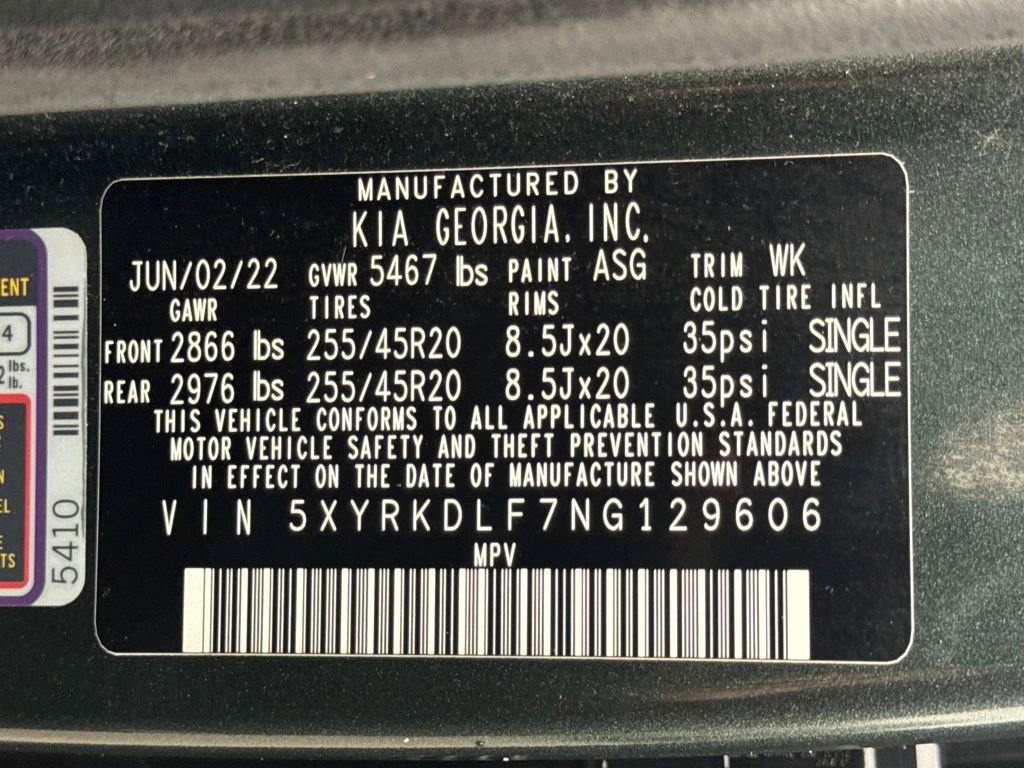 Used 2022 Kia Sorento SX Prestige AWD/4WD image 30