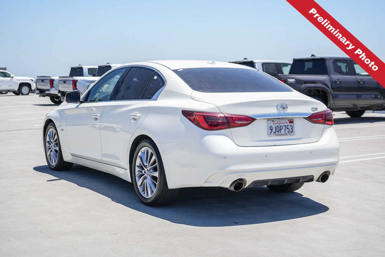 Used 2020 INFINITI Q50 Luxe w/ Essential Package (3.0T Luxe) RWD image 8