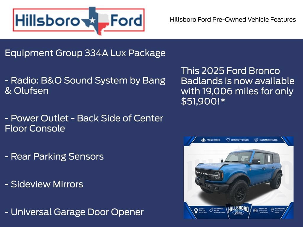 Used 2025 Ford Bronco Badlands AWD/4WD image 9