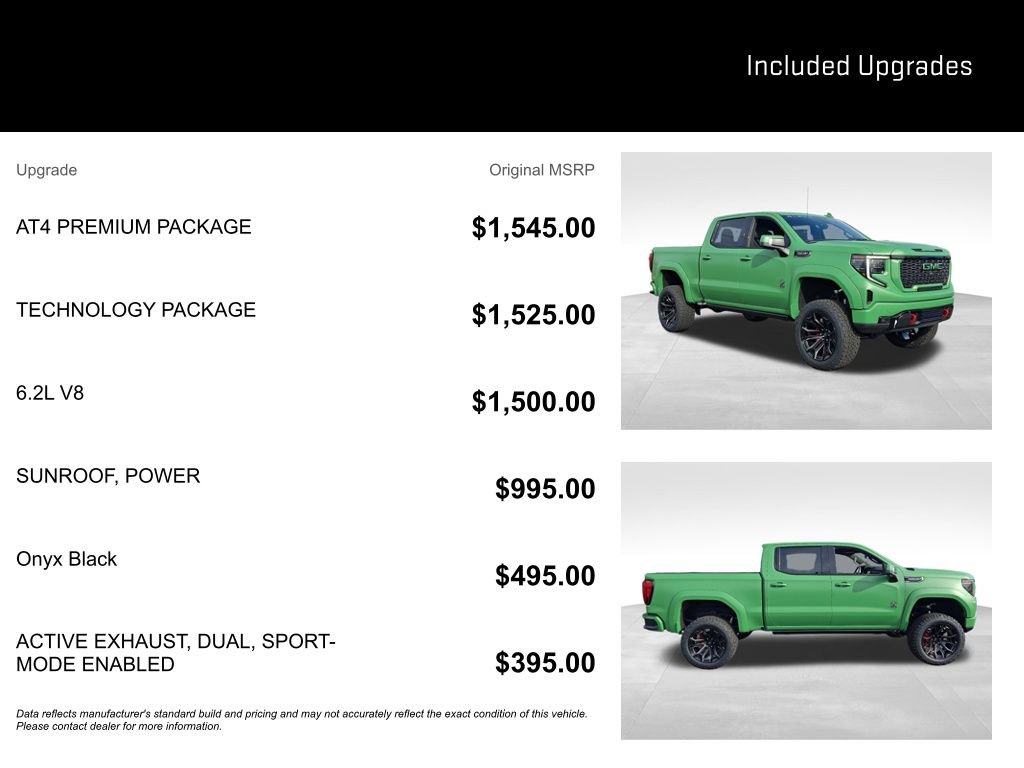 New 2025 GMC Sierra 1500 AT4 w/ AT4 Premium Package AWD/4WD image 8
