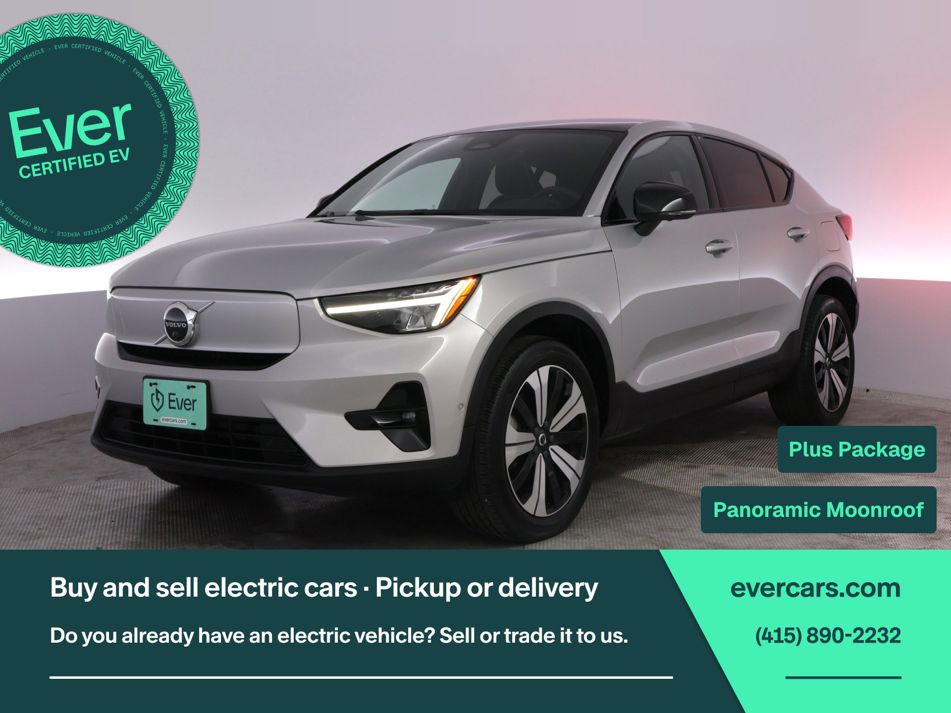 Used 2023 Volvo C40 P8 Recharge Plus w/ Protection Package Premier