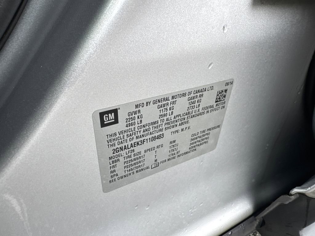 Used 2015 Chevrolet Equinox LS image 29