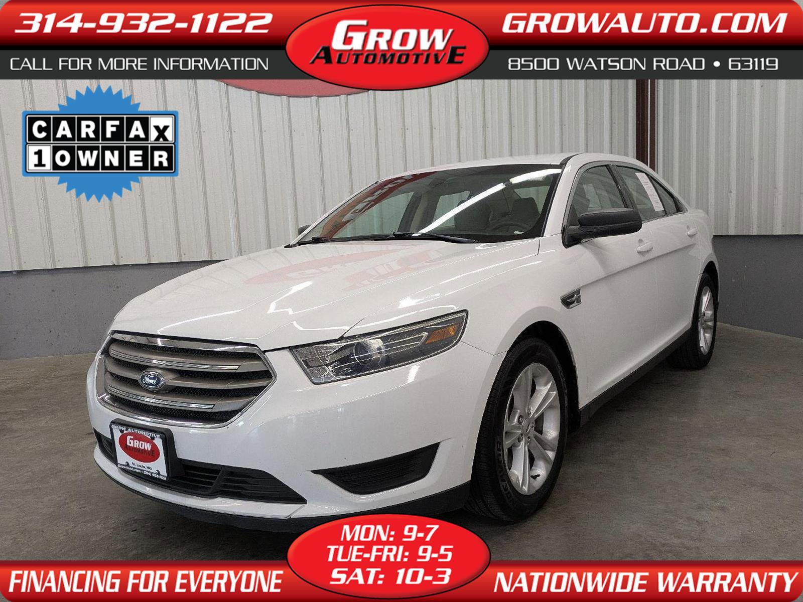 Used 2019 Ford Taurus SE FWD image 1