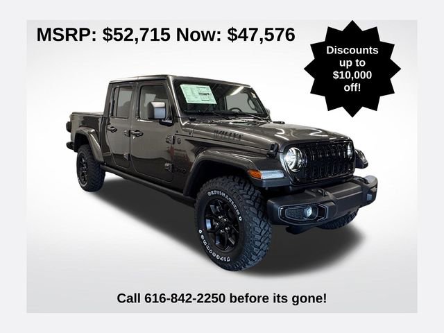 New 2026 Jeep Gladiator Willys