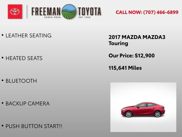 Used 2017 MAZDA MAZDA3 Touring FWD image 5