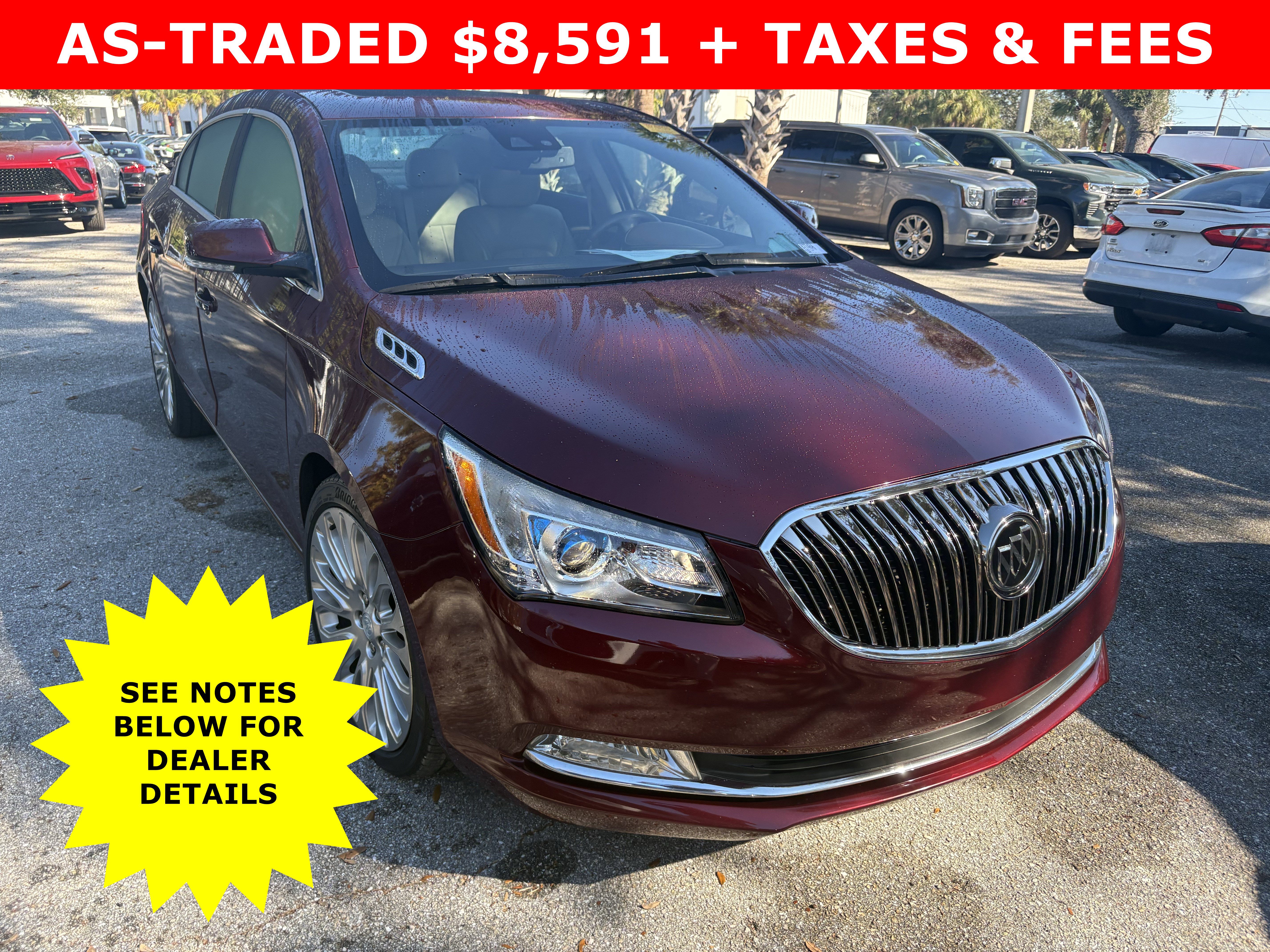 Used 2014 Buick LaCrosse Premium w/ Driver Confidence Package