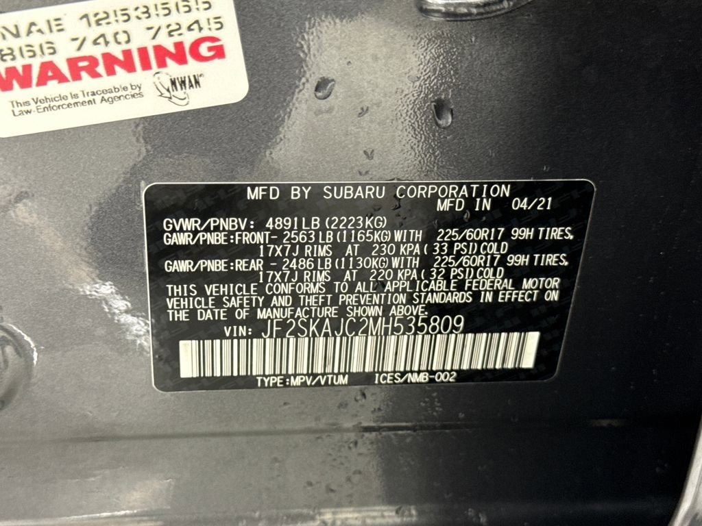 Used 2021 Subaru Forester Premium w/ Popular Package #1 image 28