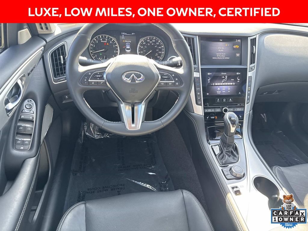 Certified 2023 INFINITI Q50 Luxe w/ Cargo Package image 8