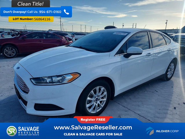 Used 2016 Ford Fusion S