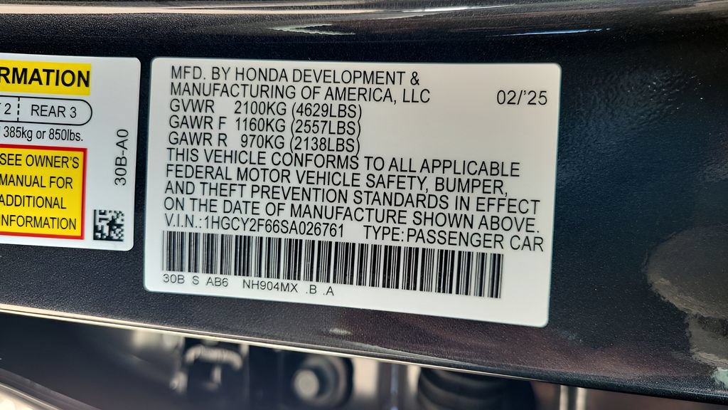 Used 2025 Honda Accord EX-L image 25