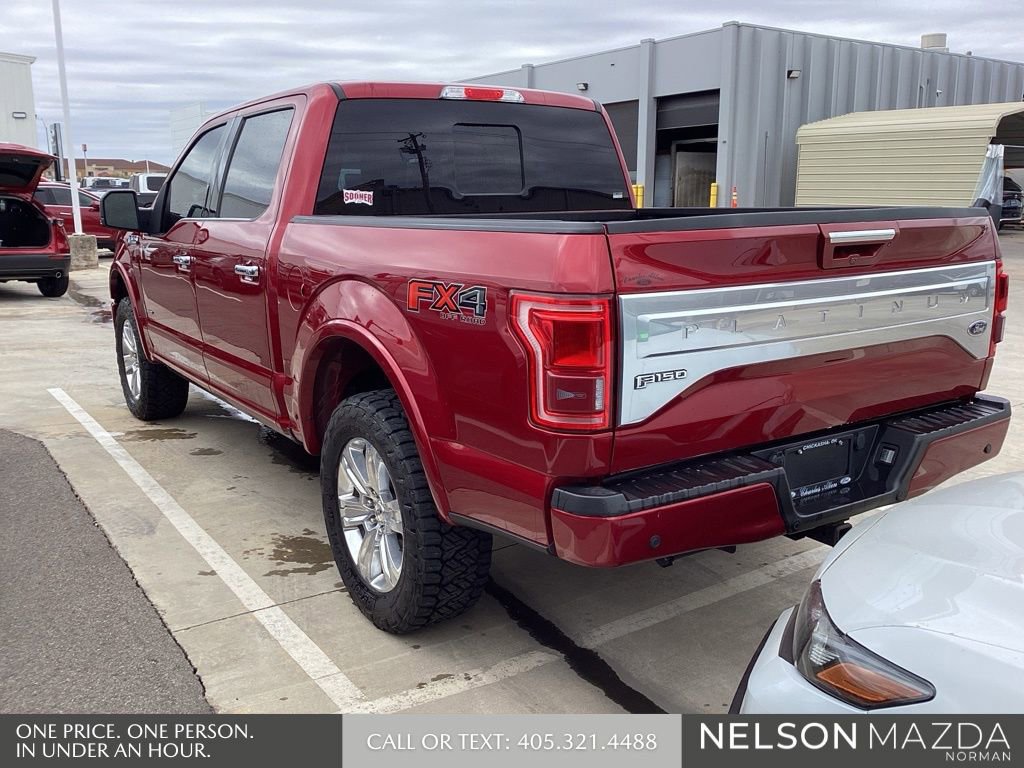 Used 2017 Ford F150 Platinum w/ Technology Package image 8