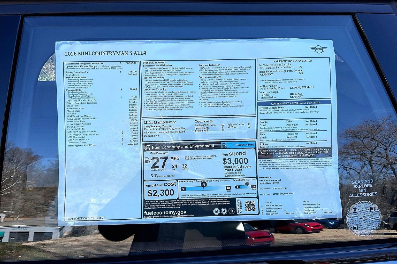 New 2026 MINI Cooper Countryman S AWD/4WD image 14
