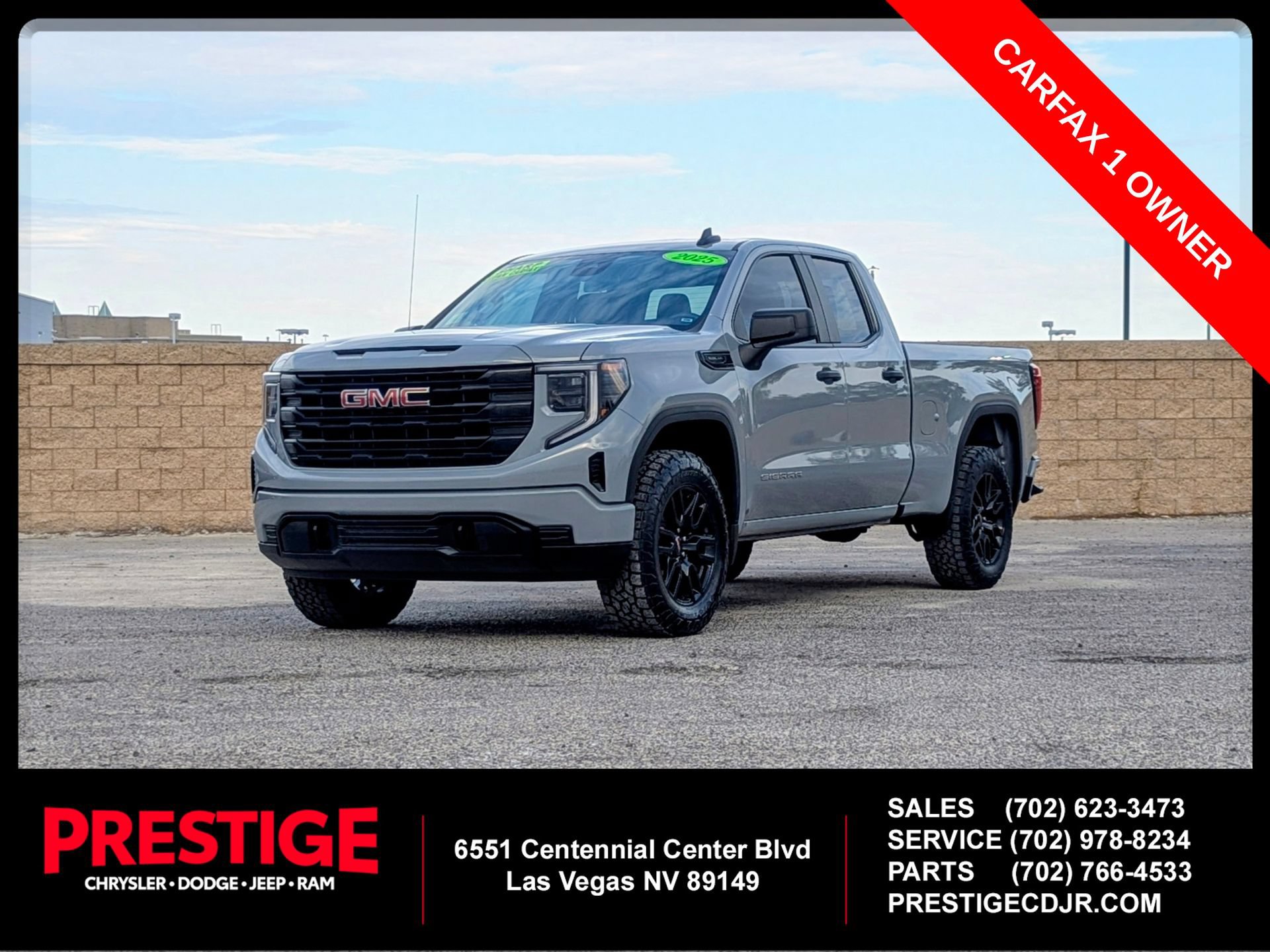 Used 2025 GMC Sierra 1500 Pro w/ Graphite Edition RWD image 1