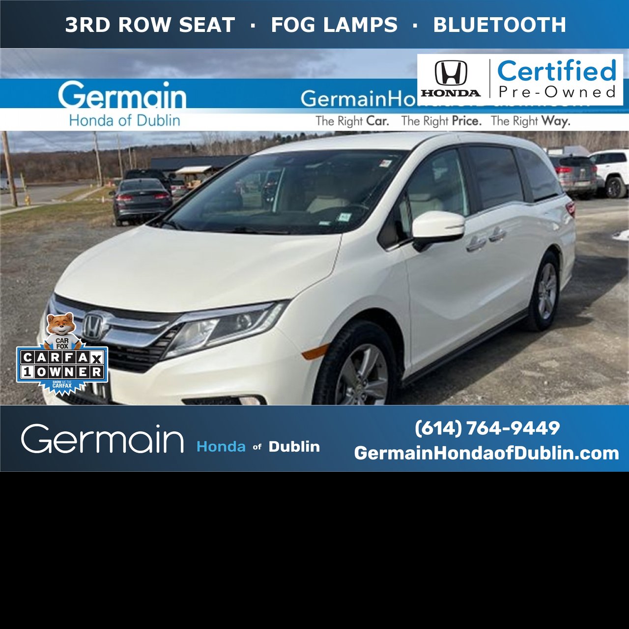 Used 2018 Honda Odyssey EX image 1