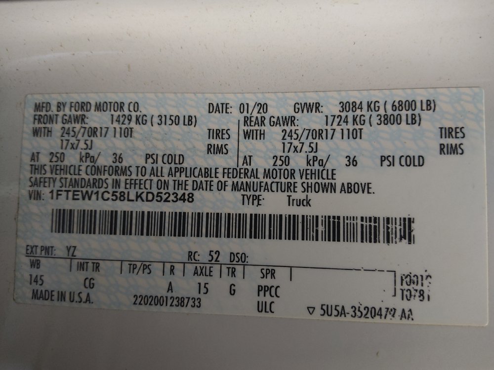 Used 2020 Ford F150 XL w/ XL Power Equipment Group RWD image 33