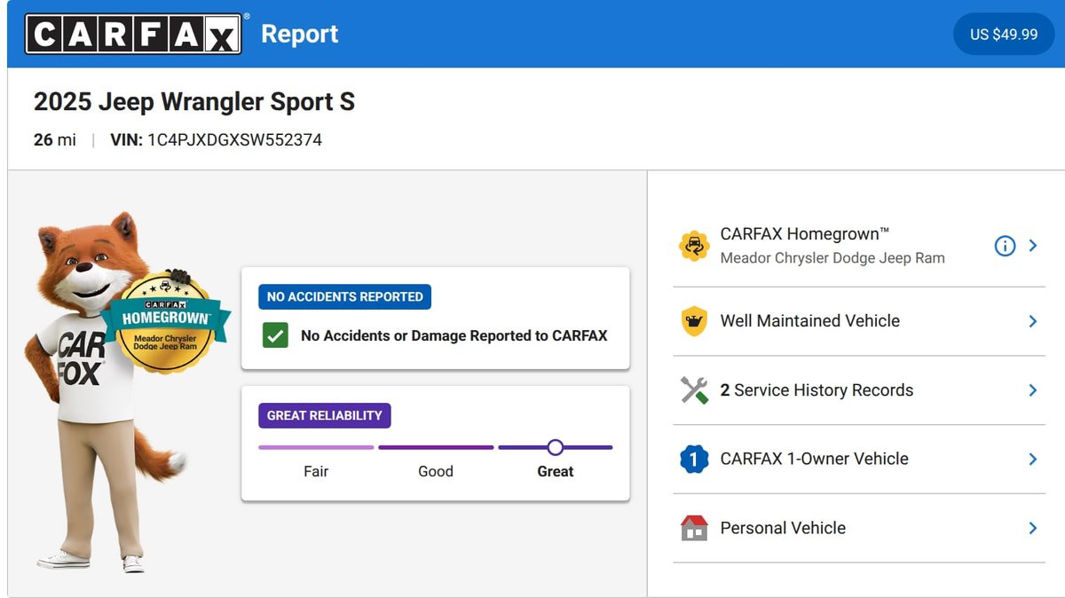 Used 2025 Jeep Wrangler Unlimited Sport AWD/4WD image 22
