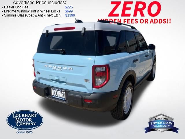 New 2025 Ford Bronco Sport Heritage w/ Convenience Package AWD/4WD image 7