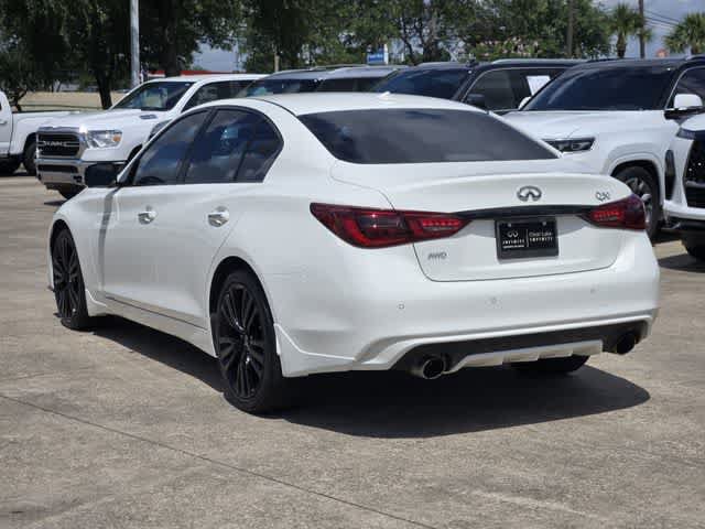 Certified 2023 INFINITI Q50 Sensory w/ Cargo Package AWD/4WD image 4