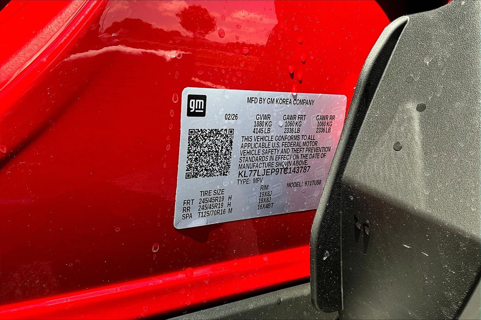 New 2026 Chevrolet Trax RS FWD image 12