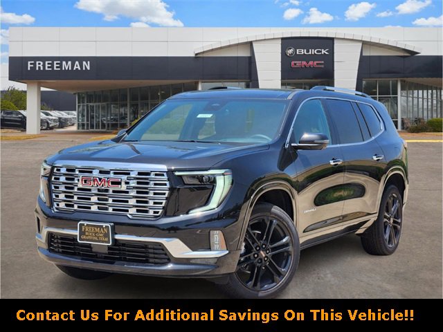 New 2025 GMC Acadia Denali w/ LPO, Floor Liner Package