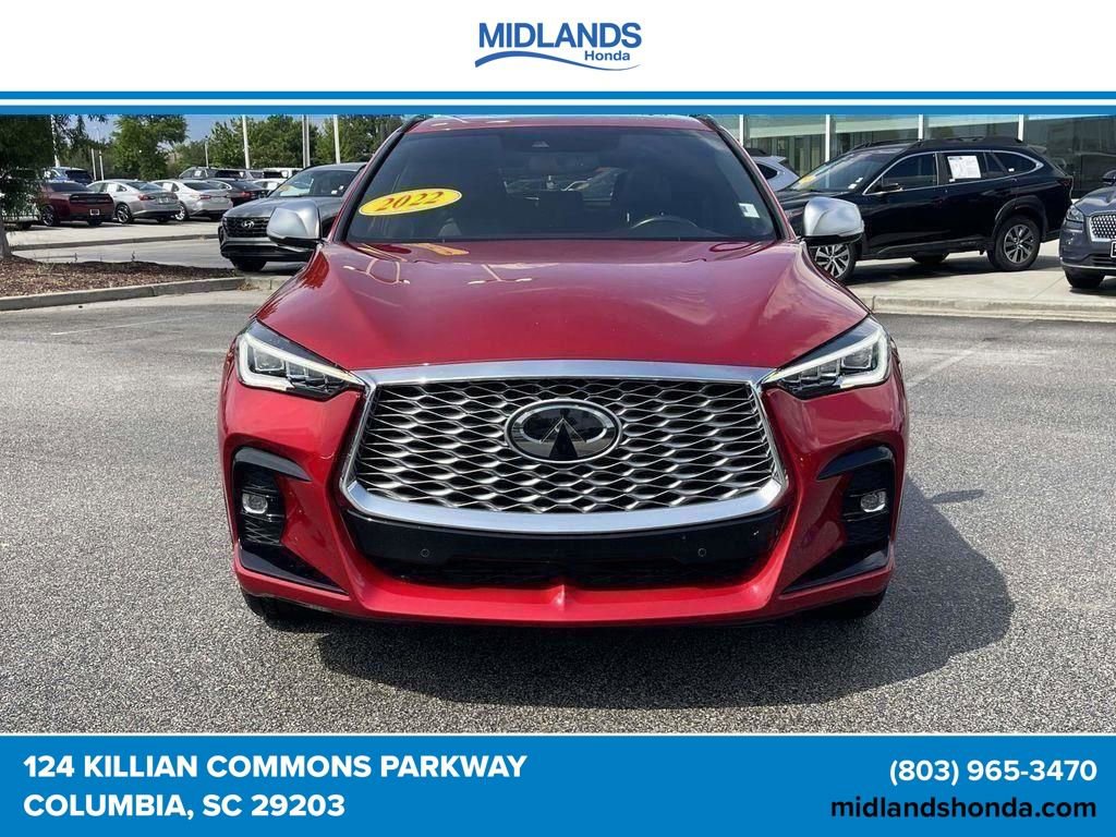 Used 2022 INFINITI QX55 Essential w/ Proactive Package AWD/4WD video 2
