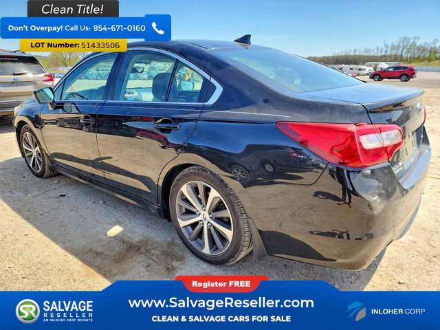 Used 2017 Subaru Legacy 2.5i Limited AWD/4WD image 3